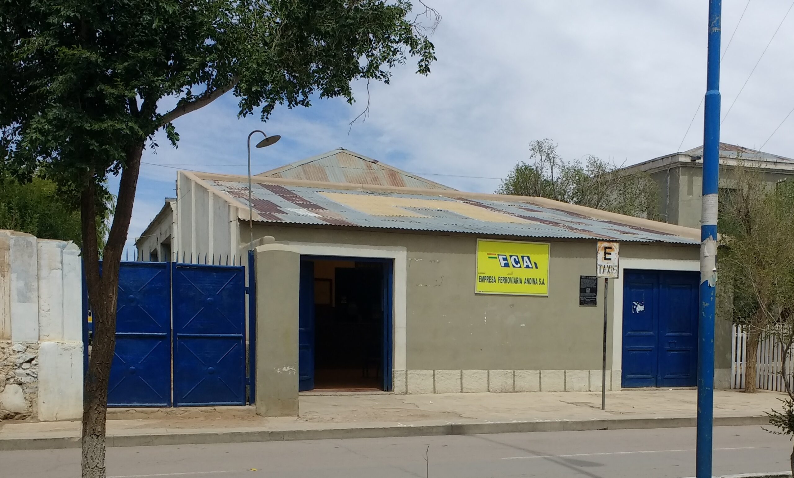 Villazón train station - southern terminus of the Wara Wara del Sur — Wara Wara del Sur, Ferroviaria Andina